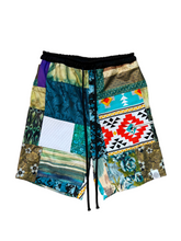 Load image into Gallery viewer, 1 of 1 COACH PATCHWORK SHORTS - M/L