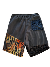 Load image into Gallery viewer, Limited Edition BURNOUT TIGER PATCHWORK SHORTS ( M/L - XL/XXL )