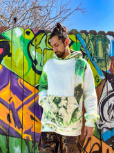 Load image into Gallery viewer, 1 of 1 DYED N PATCHWORK HOODIE ( Large )
