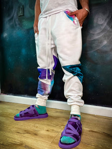 1 of 1 PATCHWORK JOGGERS ( Large )