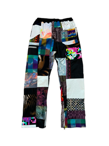 1 of 1 EVERYTHING PATCHWORK PANTS - M/L