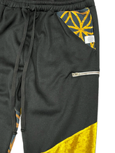 Load image into Gallery viewer, 1 of 1 GOLDEN ROAD PATCHWORK PANTS ( XL elastic waist )