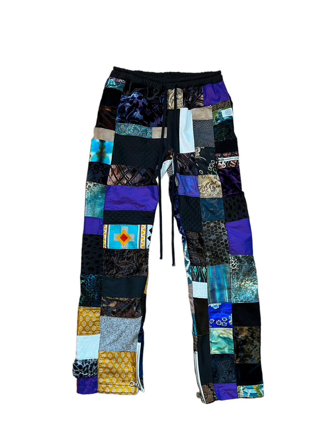 1 of 1 ROYAL PATCHWORK PANTS - S/M