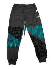 Load image into Gallery viewer, 1 of 1 BLU DRM PATCHWORK PANTS ( 2XL elastic waist )