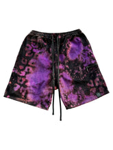 Load image into Gallery viewer, 1 of 1 PURPL LEOPARD CORDUROY SHORTS ( M/L fit )