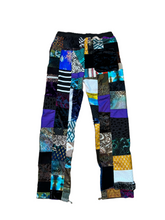 Load image into Gallery viewer, 1 of 1 ROYAL PATCHWORK PANTS - S/M