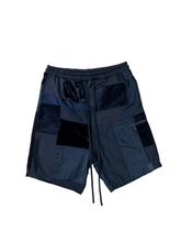 Load image into Gallery viewer, 1 of 1 BLKOUT 1 PATCHWORK SHORTS - M/L