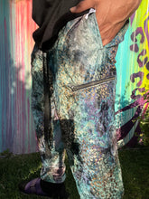 Load image into Gallery viewer, Limited Edition - PSYCHEDELIC LEOPARD VELVET JOGGERS