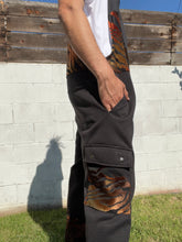 Load image into Gallery viewer, Limited Edition BURNOUT TIGER VELVET Overalls