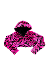 Load image into Gallery viewer, Ready to ship PINK TIGER CROP (S/M fit)
