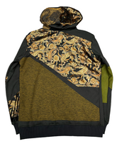 Load image into Gallery viewer, 1 of 1 BLU DREAM PATCHWORK HOODIE ( XL )