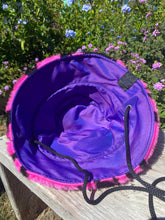 Load image into Gallery viewer, PINK TIGER N PURP NYLON BUCKET HAT