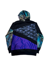 Load image into Gallery viewer, 1 of 1 PSY LEOPARD PATCHWORK HOODIE ( XL )