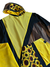 Load image into Gallery viewer, 1 of 1 SUNFLOWRZ PATCHWORK HOODIE ( Large )
